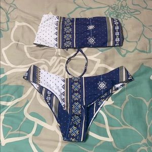 Bandeau bikini set